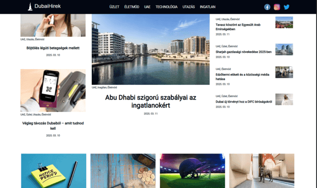 DubaiHirek homepage