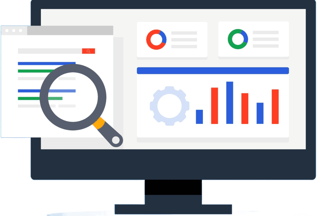 Business analytics chart