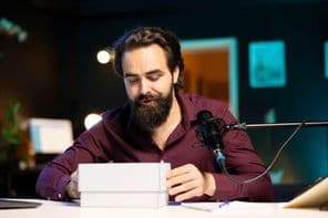 Product unboxing, with reasons to buy it.