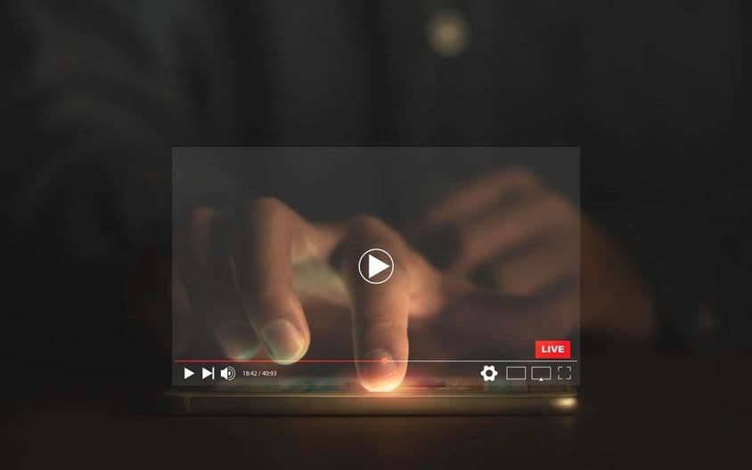 Live broadcast on YouTube.