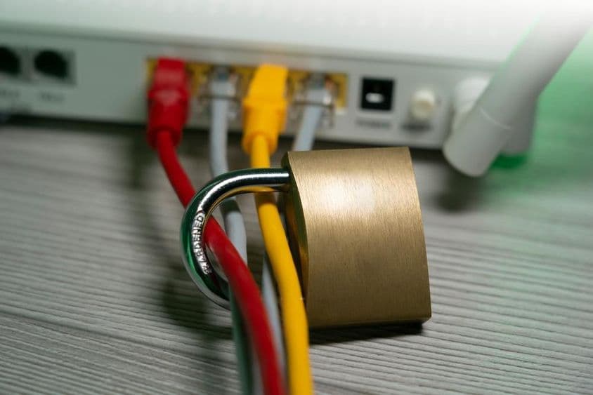 Blocking Internet access to the network and its content.